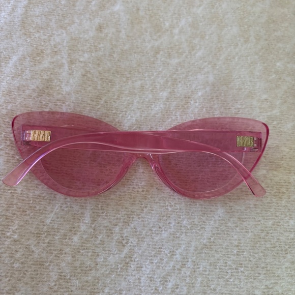 Crap pink acetate sunglasses - Picture 2 of 7